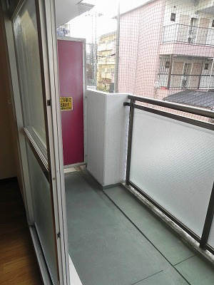 川端ハイツ ベランダ