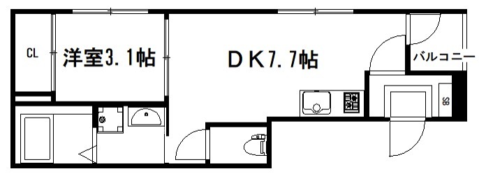 アミティア円町 間取り
