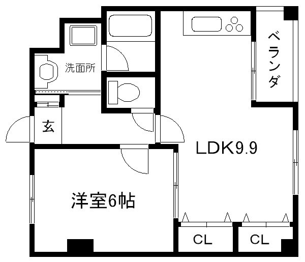 リエス西院 間取り