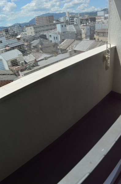 リエス西院 ベランダ