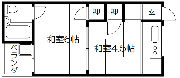 藤川荘 間取り
