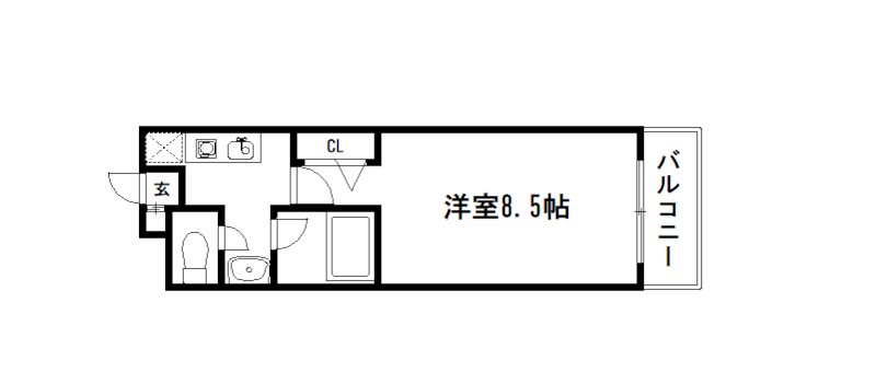 グロリアス深草 間取り
