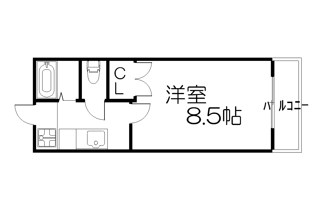 銀頂ハイツ 間取り