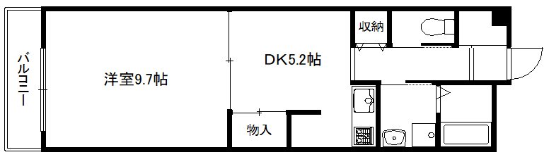 プレアデス桃山 間取り