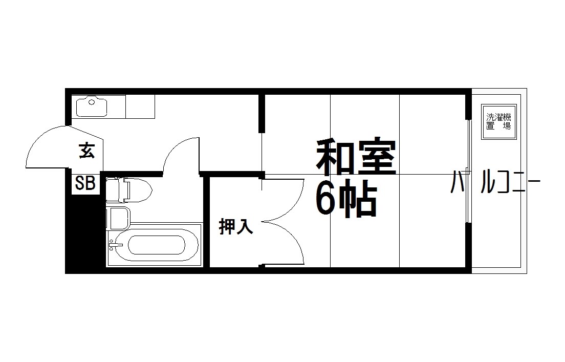 コーポゆたかⅡ 間取り