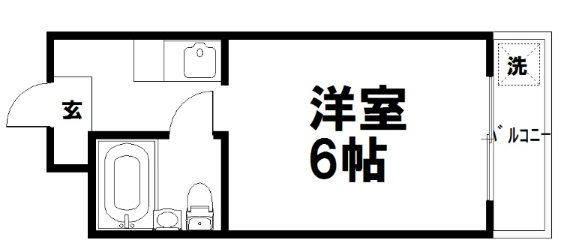 シェモア御蔭通 間取り