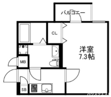 D.Clarest CREST TAPP二条 間取り