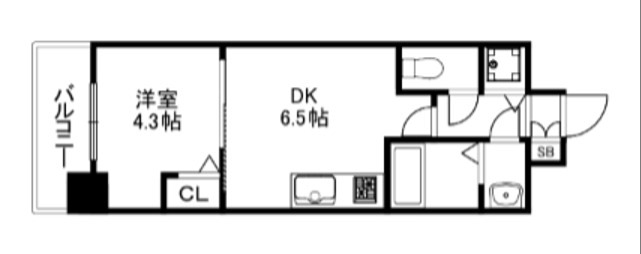 CREST TAPP京都太秦天神川dex Ⅰ 間取り