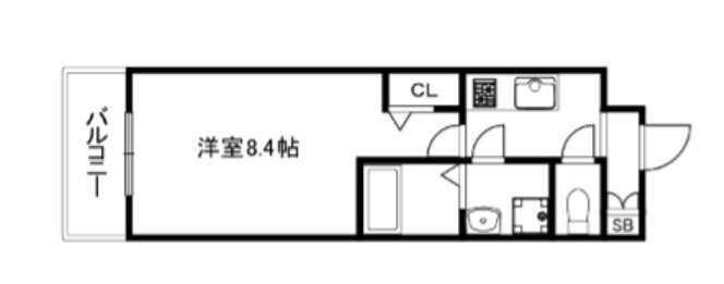 CREST TAPP京都太秦天神川dex Ⅰ 間取り