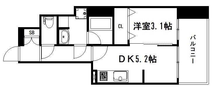 アスヴェル京都西大路SOUTH 間取り
