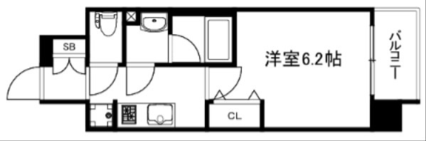 アスヴェル京都西大路SOUTH 間取り