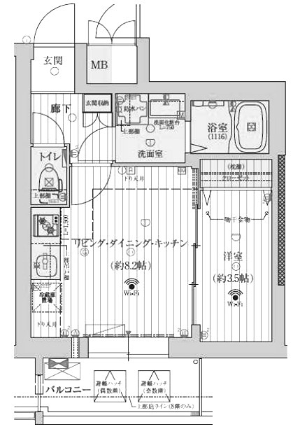 ファーストフィオーレ京都コーヴォ 間取り