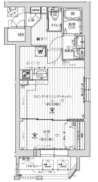 ファーストフィオーレ京都コーヴォ 間取り