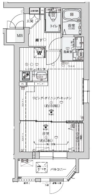 ファーストフィオーレ京都コーヴォ 間取り