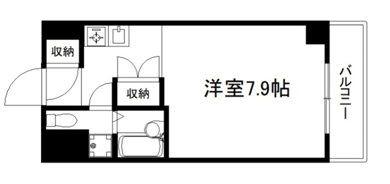 高辻ロイヤルフラッツ 間取り
