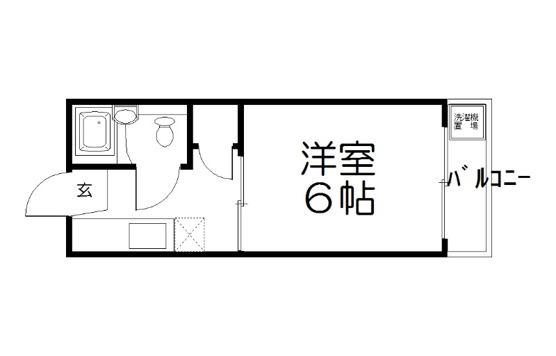 コーポ古波蔵 間取り