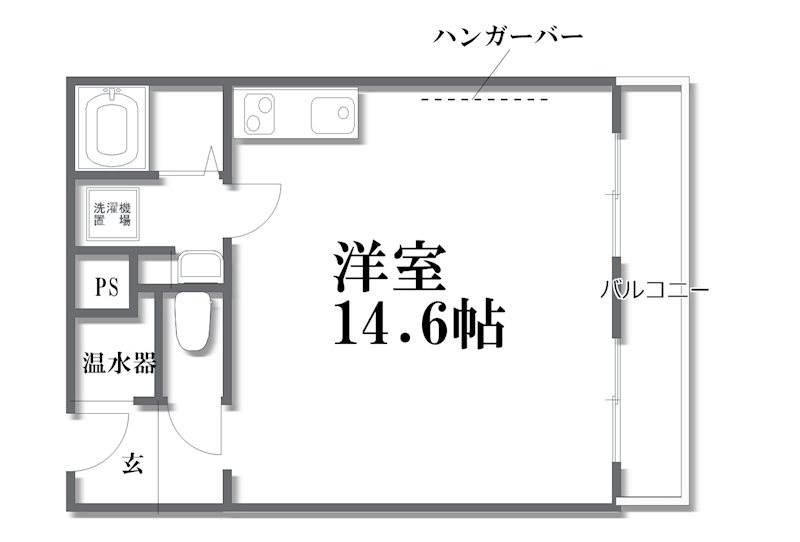 百万遍ハイツ 間取り