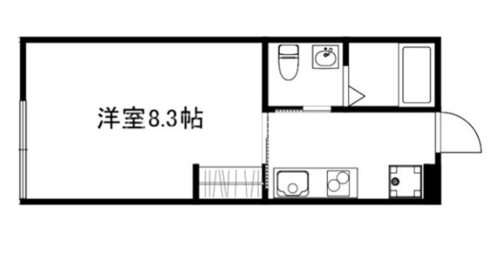 サンクトスコート五条室町 間取り