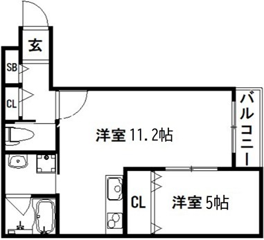 Private　Residence京都駅西 間取り