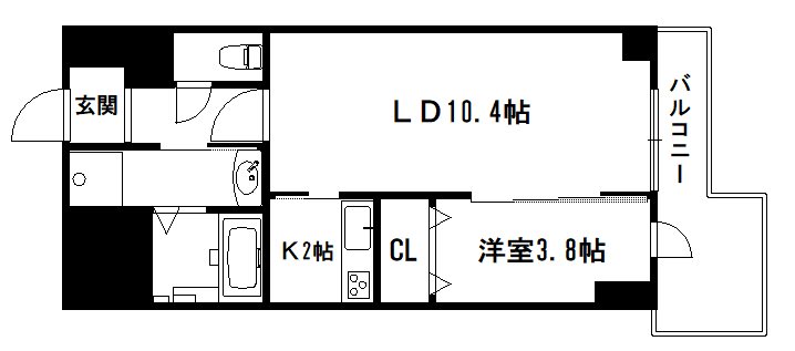 i・レジデンス京都南 間取り