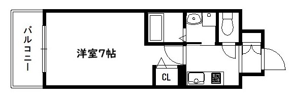 アスヴェル京都太秦 間取り