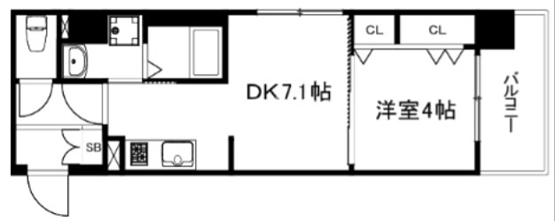 ベラジオ雅び京都西院Ⅱ 間取り