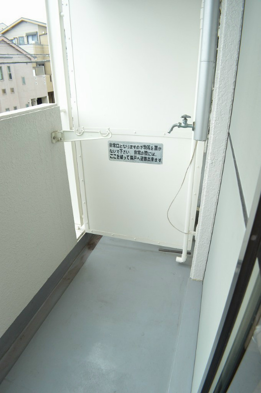 レジデンスオークラ ベランダ