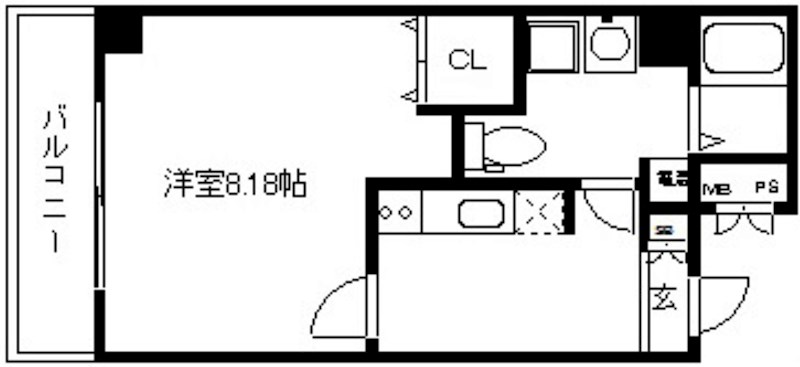 フォース二条城東 間取り