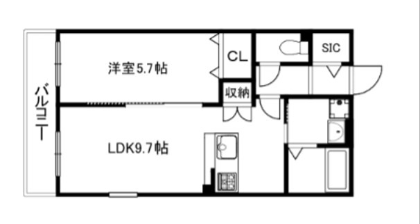 FORCE西院 間取り
