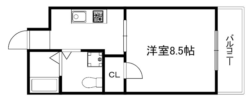 ＴHE ＣITY 京都五条 間取り