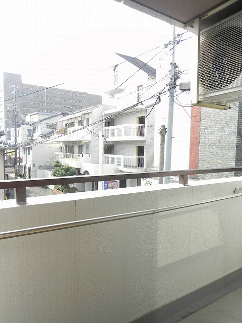 聖護院谷口マンション ベランダ