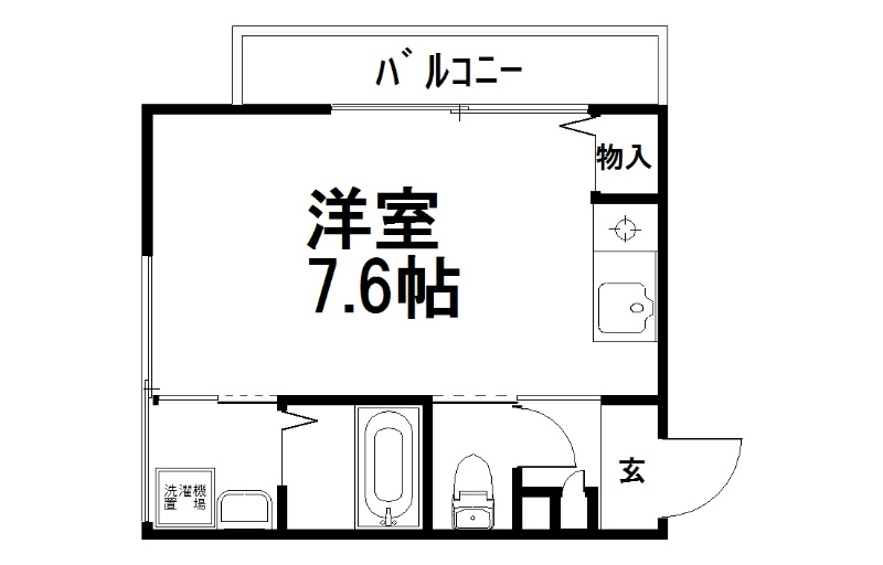 プロスペクト下鴨 間取り