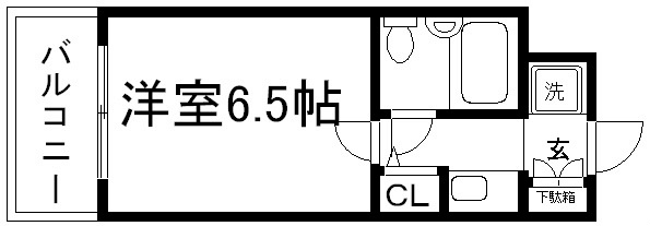 デトムワン烏丸一条 間取り