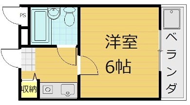 第20長栄イスズベル京都伏見 間取り