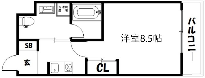 レジディア洛北 間取り