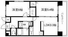 ＨＦ四条河原町レジデンス　 間取り