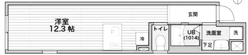 アイリス清水五条 間取り