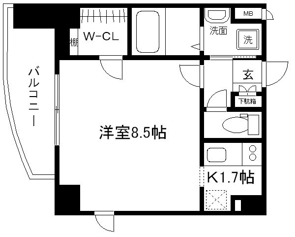 サムティ京都二条 間取り