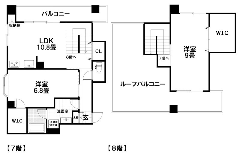 South　West 間取り