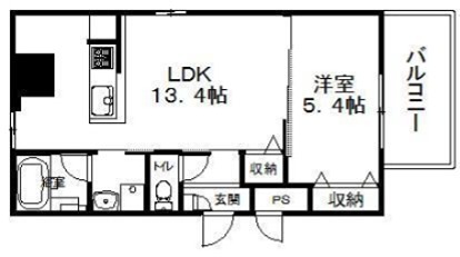 Piketree西京極 間取り