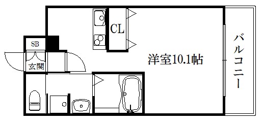 アクアプレイス京都西院 間取り