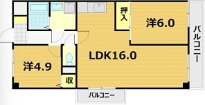 シベール勧修寺 間取り