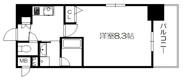 ベラジオ京都西院ウエストシティⅡ 間取り