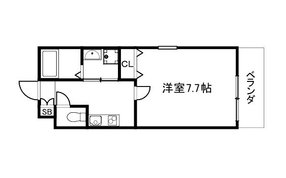 クレドール京都駅南 間取り
