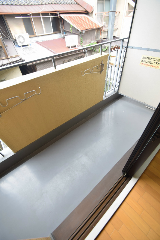 ライオンズマンション鴨川北 ベランダ