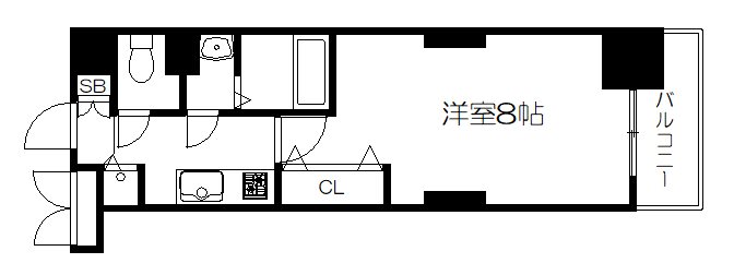 Luxe京都西大路 間取り