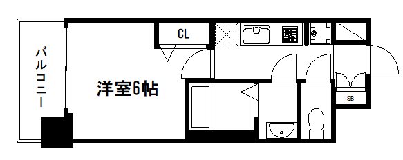 プレサンスＴＨＥ　ＫＹＯＴＯ　東福寺　ＥＡＳＴ 間取り