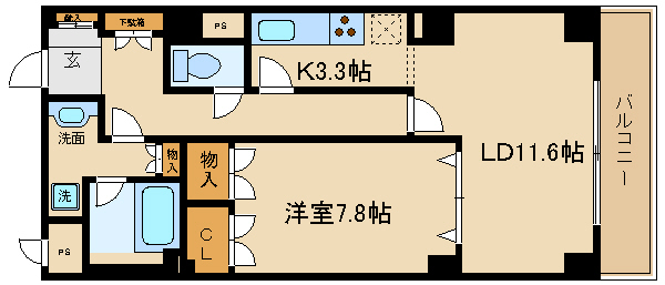 グランフォルム京都祇園 間取り
