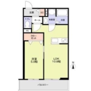 ForestMaison京都北山　WEST 間取り