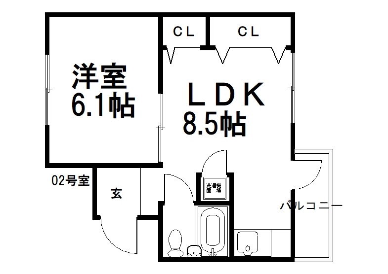 リビエールすぎうら 間取り